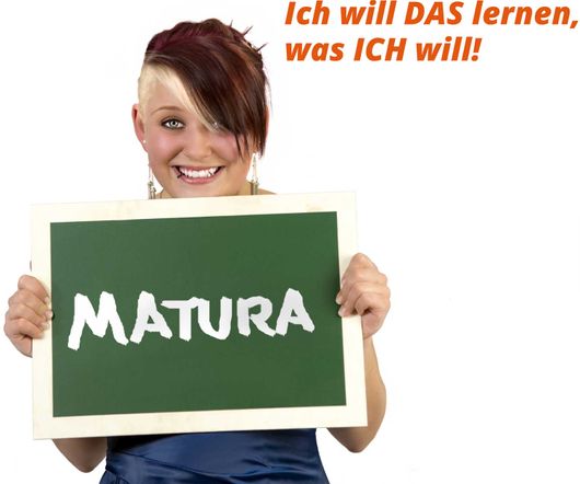 Junge Frau mit Schriftzug "Ich will das lernen, was ich will"