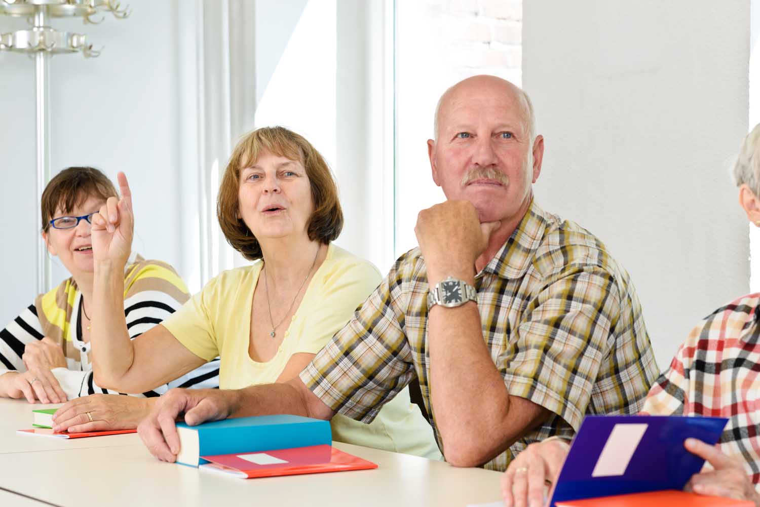 Senioren in der Seniorenakademie