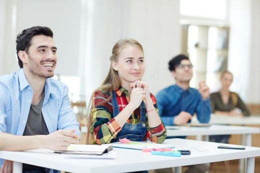 Studenten im Unterricht